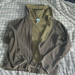 Vintage L.L. Bean velour hoodie